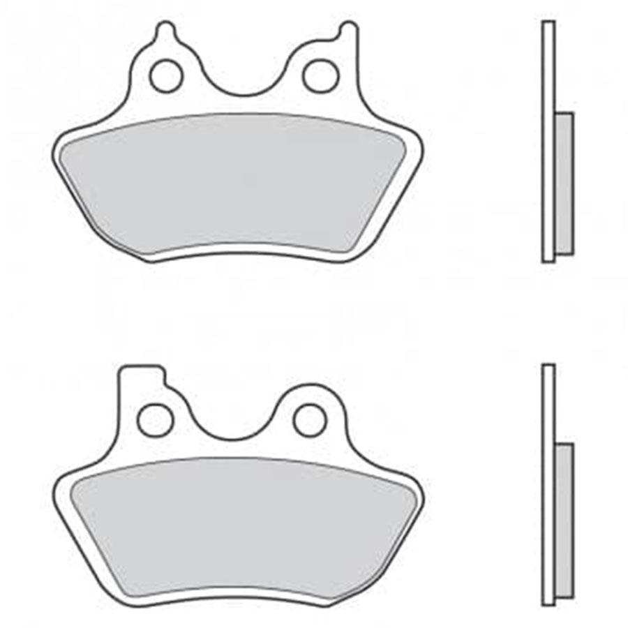 PASTILLAS DE FRENO BREMBO 07HD16CC CARBONO CERÁMICO