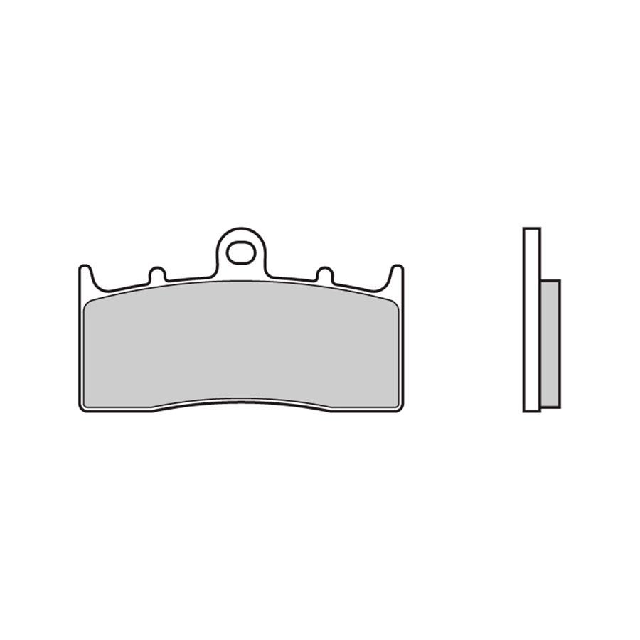 PASTILLAS DE FRENO BREMBO SINTERIZADAS RACING 07GR62SR