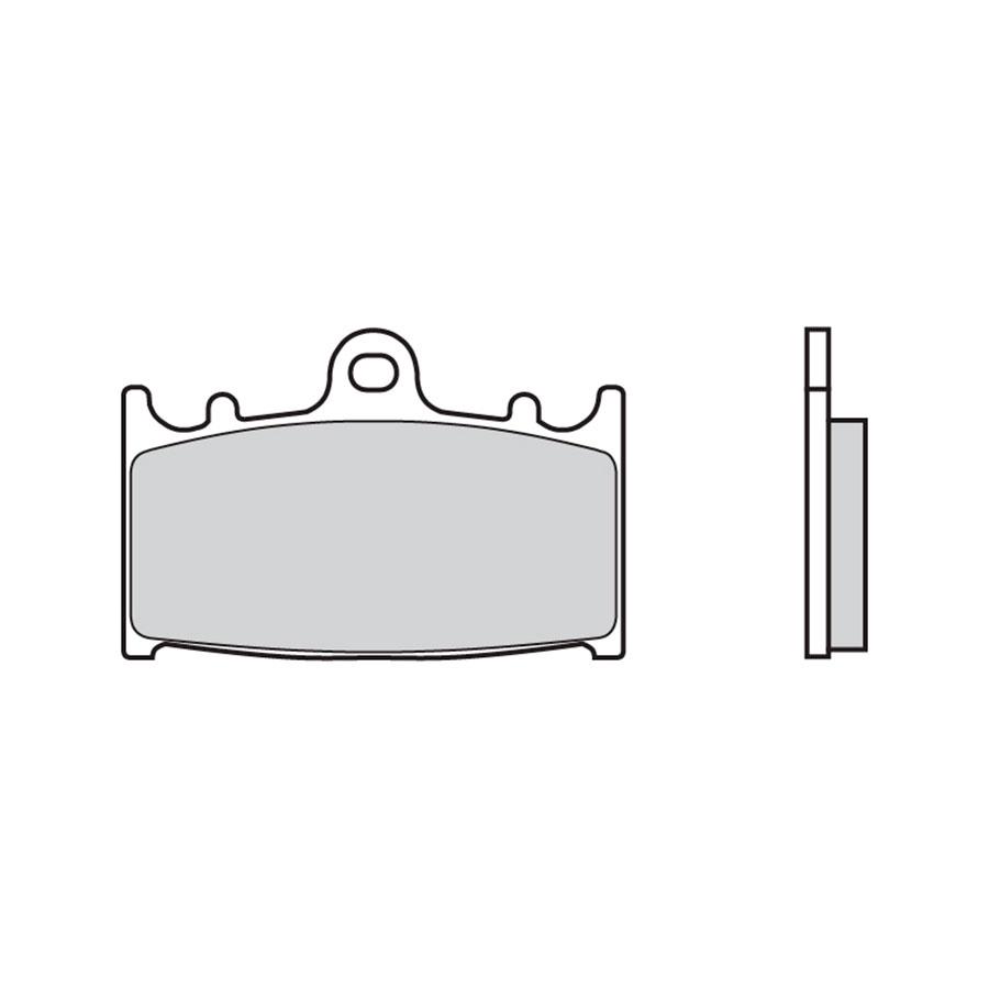 PASTILLAS DE FRENO BREMBO SINTERIZADAS RACING 07KA13SR