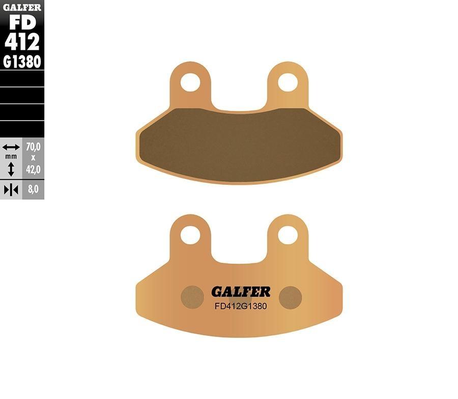PASTILLAS FRENO GALFER 412 G1380