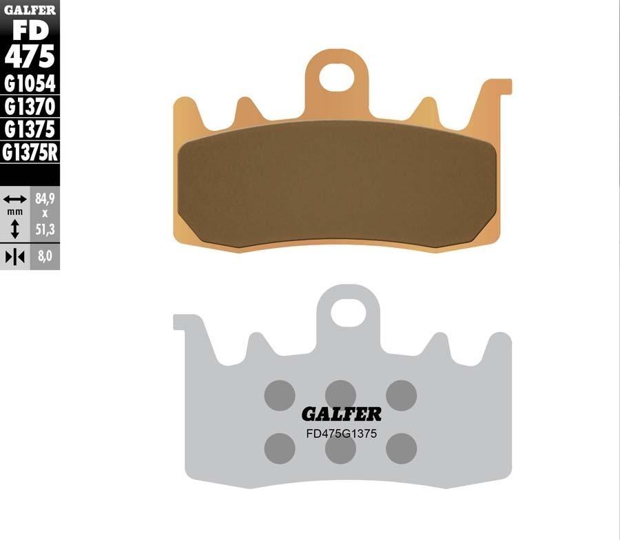 PASTILLAS FRENO GALFER 475 G1375