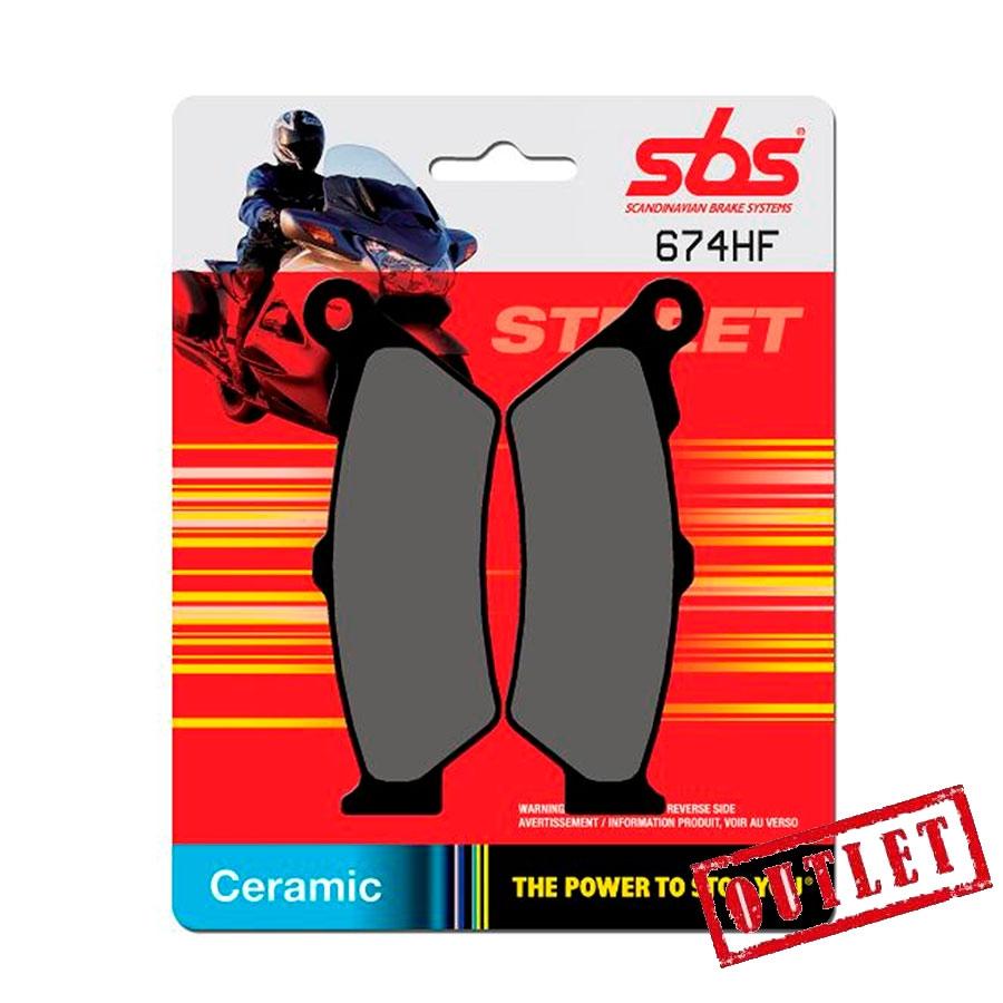 PASTILLAS FRENO SBS 674HS (FD172)