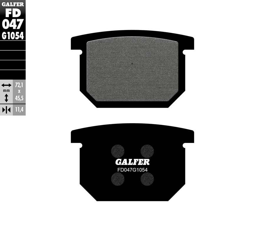 PASTILLAS FRENO GALFER 047 G1054