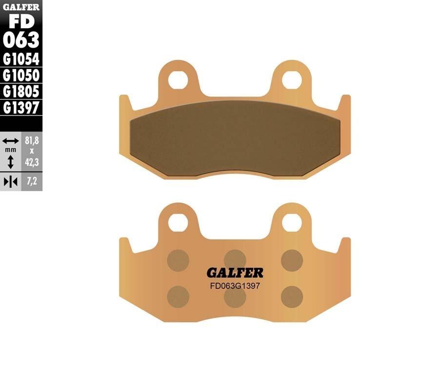 PASTILLAS FRENO GALFER 063 G1397