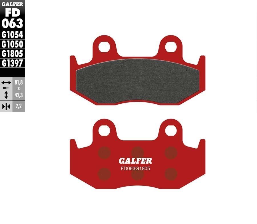 PASTILLAS FRENO GALFER 063 G1805
