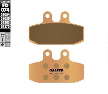 PASTILLAS FRENO GALFER 074 G1370