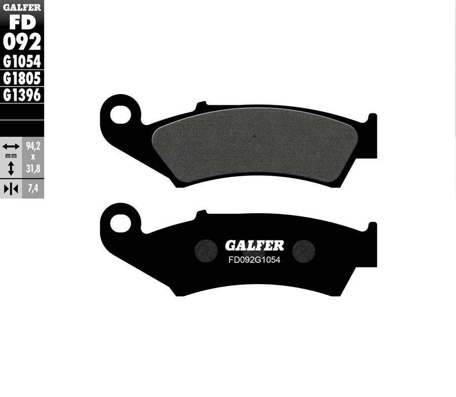 PASTILLAS FRENO GALFER 092 G1054