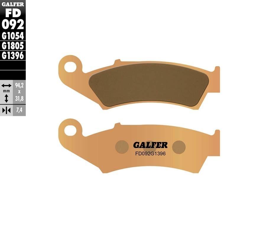 PASTILLAS FRENO GALFER 092 G1396