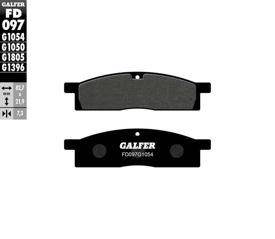 PASTILLAS FRENO GALFER 097 G1054