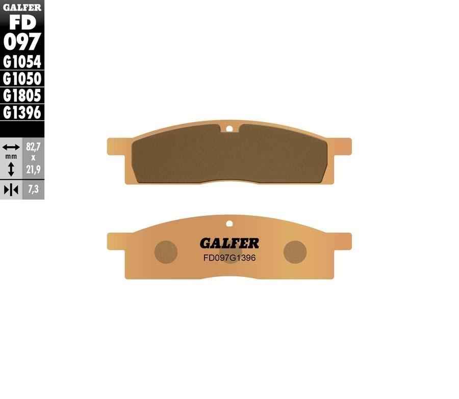 PASTILLAS FRENO GALFER 097 G1396