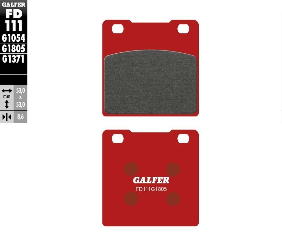 PASTILLAS FRENO GALFER 111 G1805