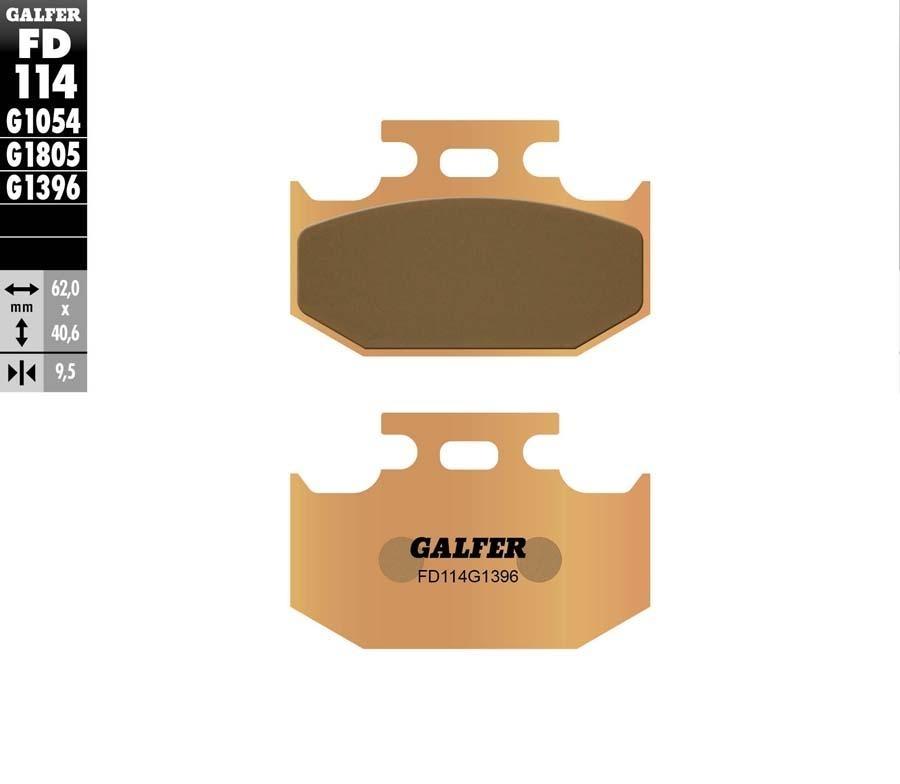 PASTILLAS FRENO GALFER 114 G1396