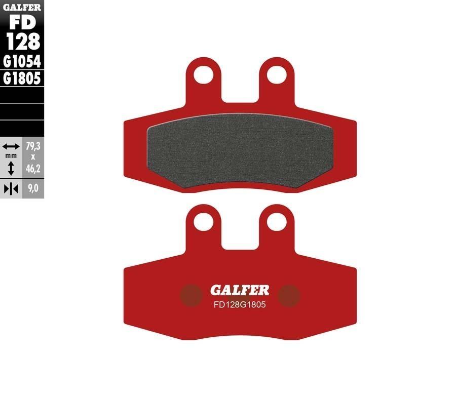 PASTILLAS FRENO GALFER 128 G1805