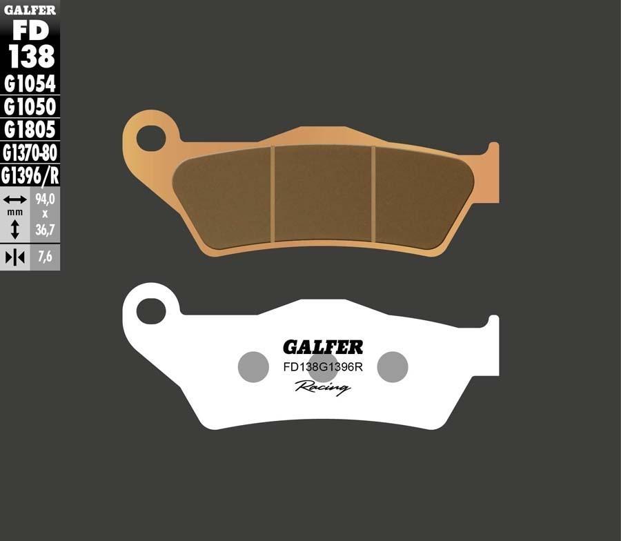 PASTILLAS FRENO GALFER 138 1396R