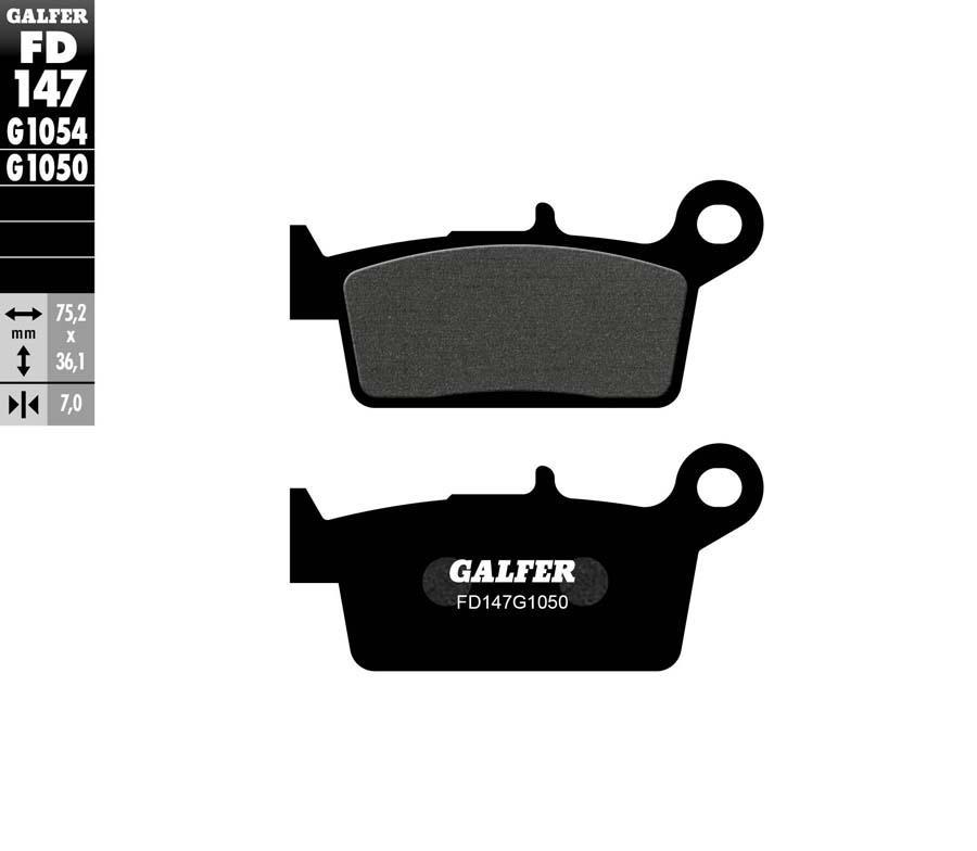 PASTILLAS FRENO GALFER 147 G1050