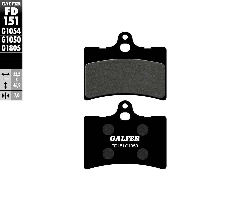 PASTILLAS FRENO GALFER 151G1050