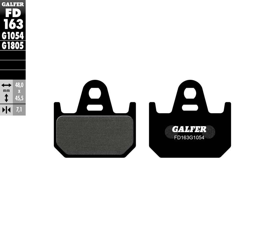 PASTILLAS FRENO GALFER 163 G1054