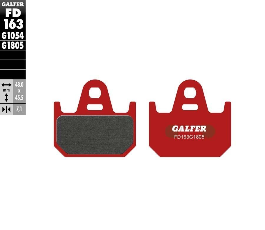 PASTILLAS FRENO GALFER 163 G1805