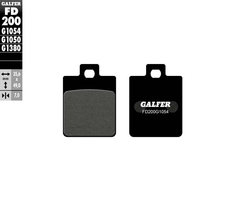 PASTILLAS FRENO GALFER 200 G1054