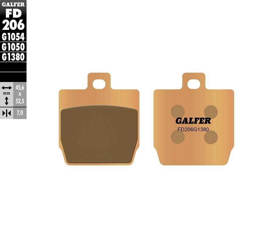 PASTILLAS FRENO GALFER 206 G1380