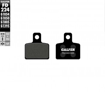 PASTILLAS FRENO GALFER 224 G1050