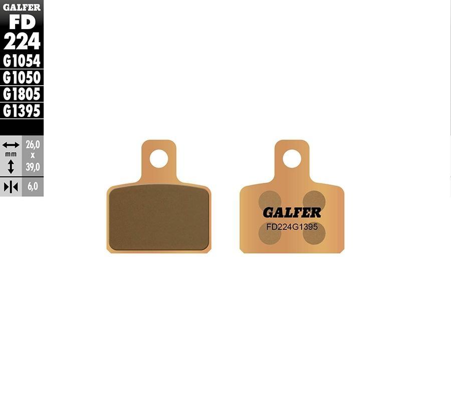PASTILLAS FRENO GALFER 224 G1395