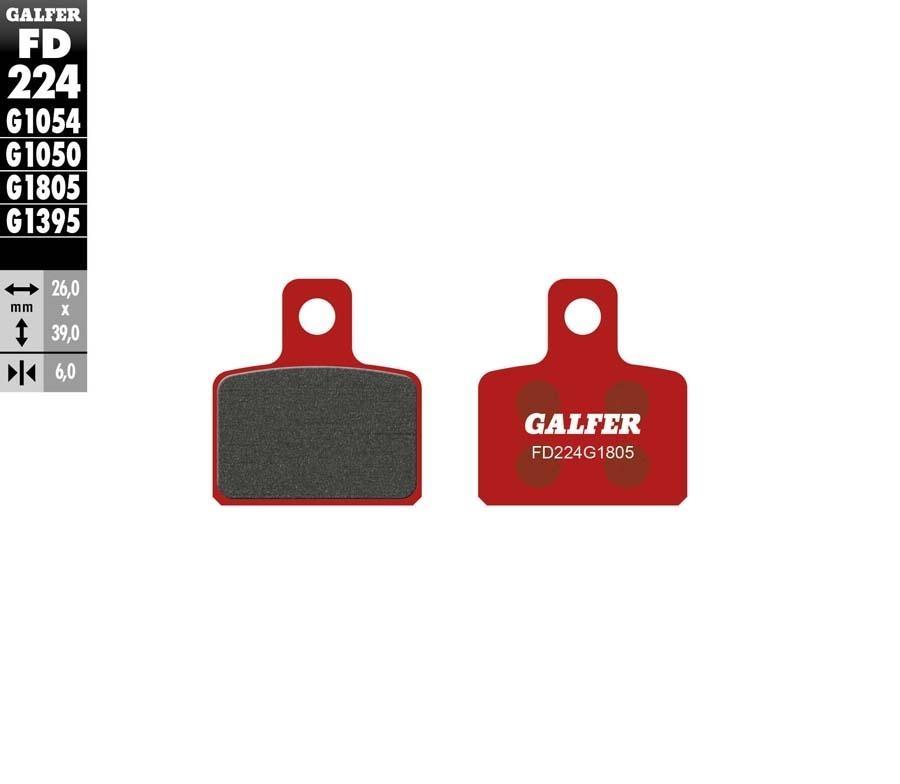 PASTILLAS FRENO GALFER 224 G1805