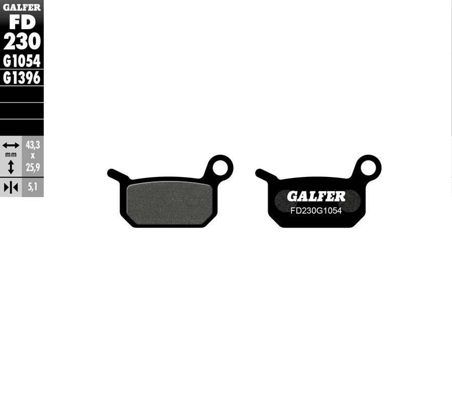 PASTILLAS FRENO GALFER 230 G1054