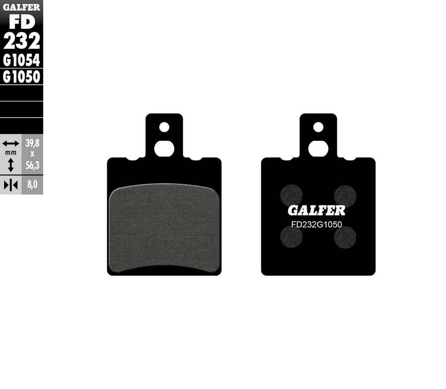 PASTILLAS FRENO GALFER 232 G1050