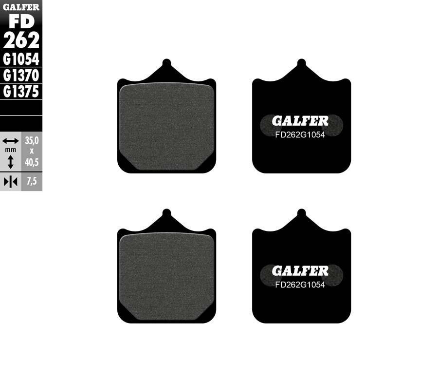 PASTILLAS FRENO GALFER 262 G1054