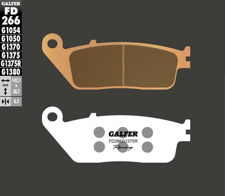 PASTILLAS FRENO GALFER SINTER SPORT RACING 266 1375R