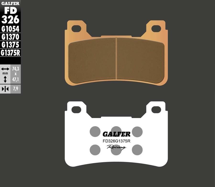 PASTILLAS FRENO GALFER SINTER SPORT RACING 326 1375R