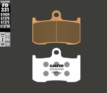 PASTILLAS FRENO GALFER SINTER SPORT RACING 331 1375R