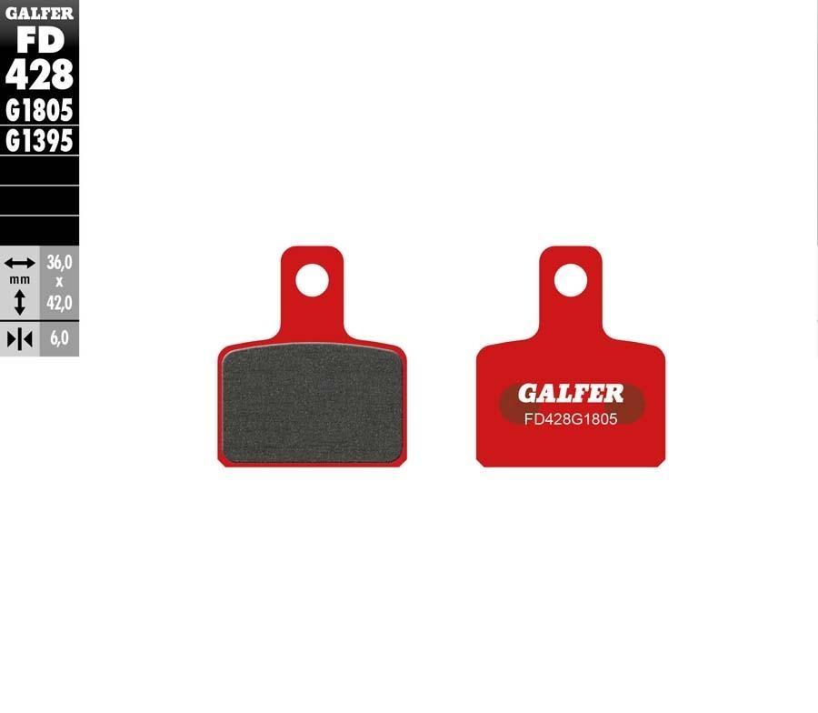 PASTILLAS FRENO GALFER 428 G1805
