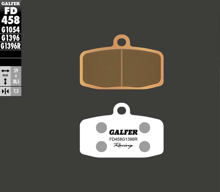 PASTILLAS FRENO GALFER 458 1396R