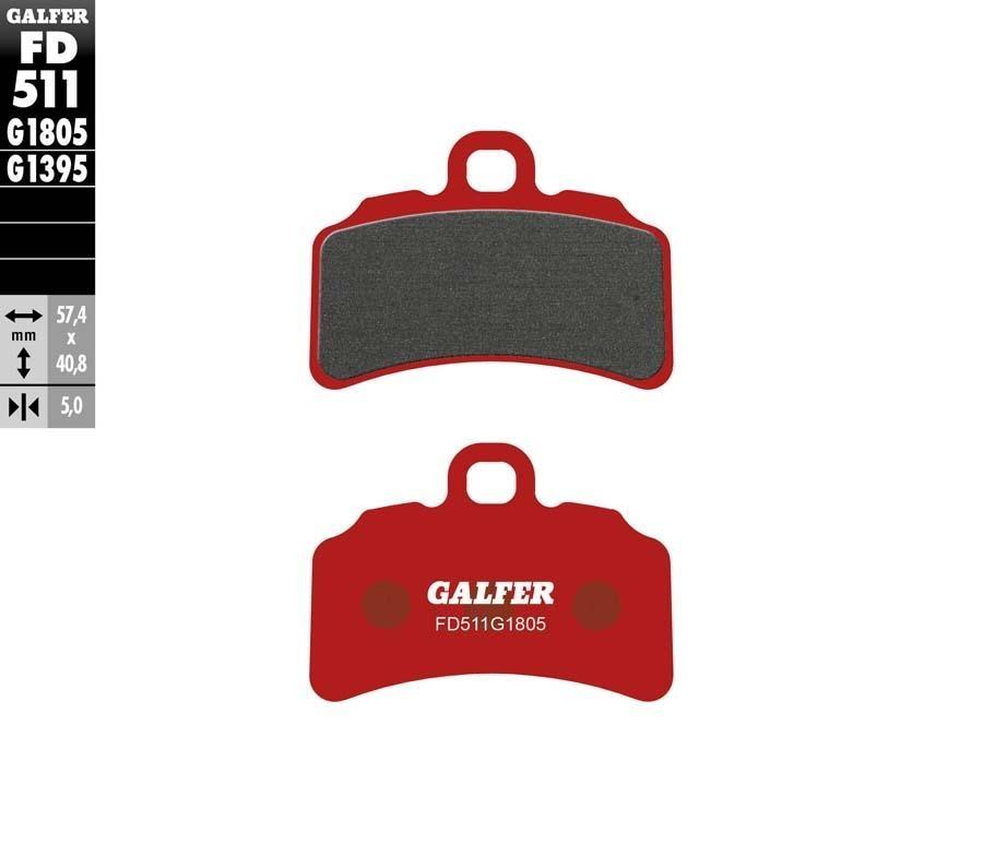PASTILLAS FRENO GALFER 511 G1805
