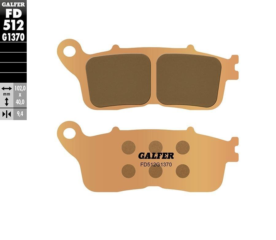 PASTILLAS FRENO GALFER 512 G1370