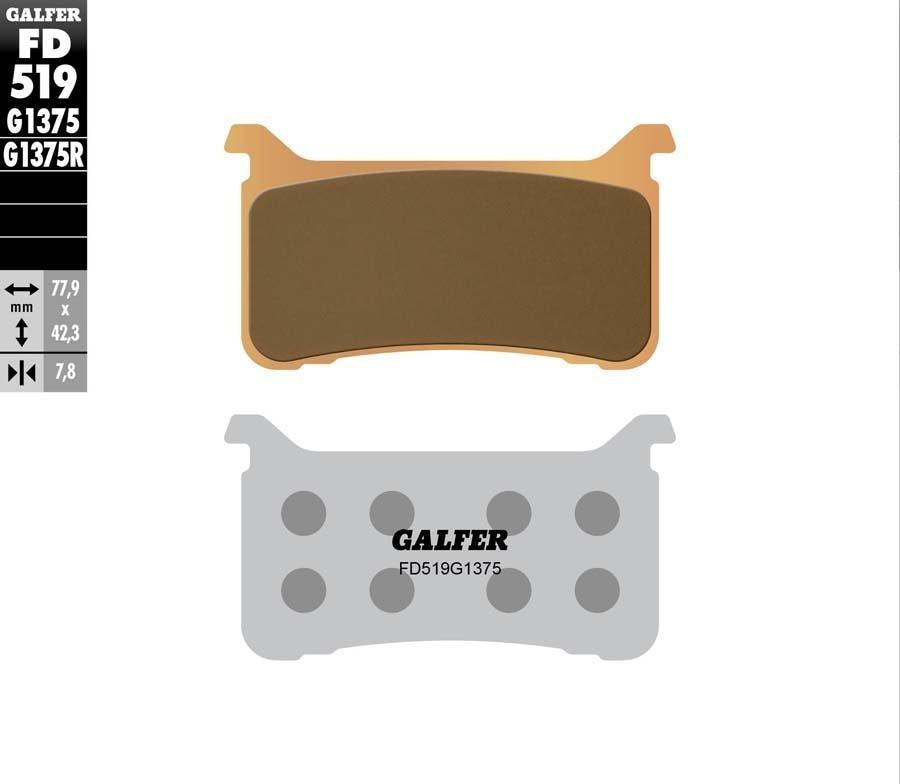 PASTILLAS FRENO GALFER 519 G1375