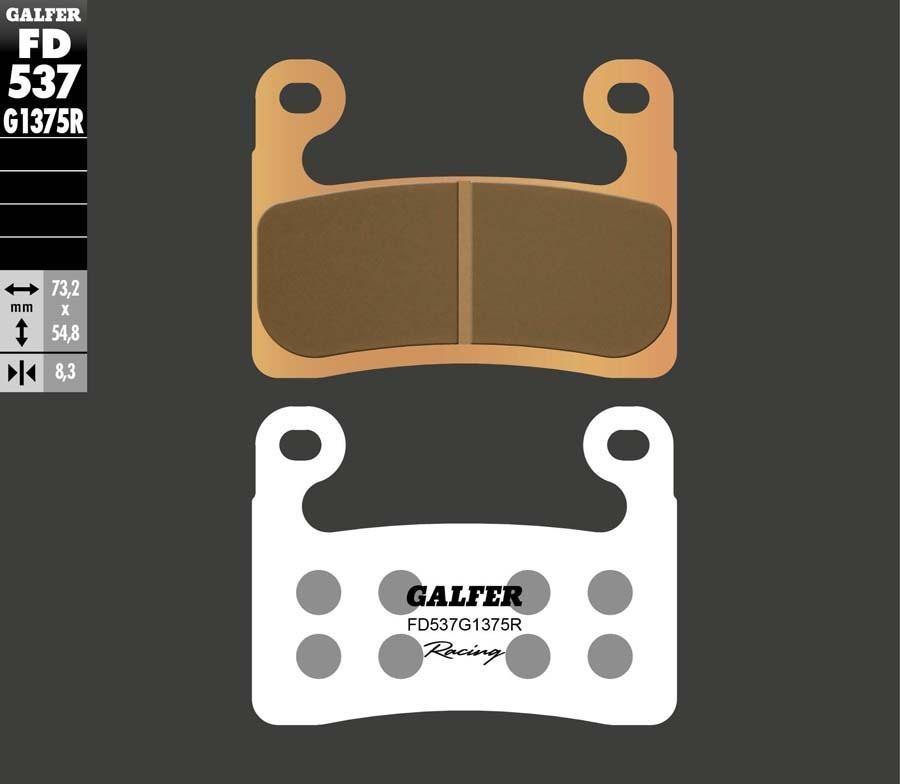 PASTILLAS FRENO GALFER SINTER SPORT RACING 537 1375R