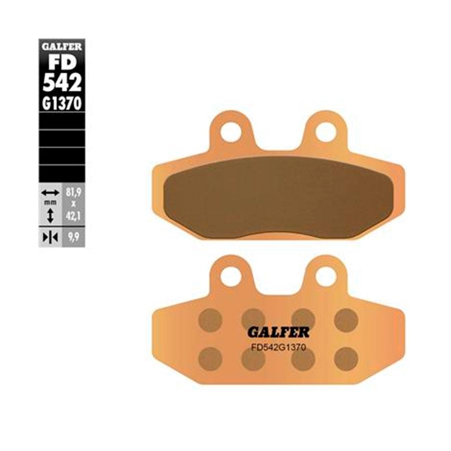 PASTILLAS FRENO GALFER SINTERIZADA STREET G1370