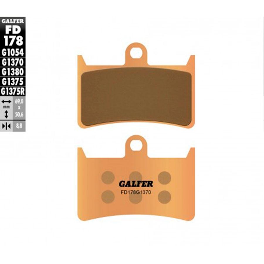 PASTILLAS FRENO GALFER SINTERIZADA STREET G1370
