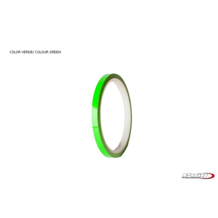 CINTA RUEDA PUIG FLUORESCENTE 6 METROS C/VERDE 2568V
