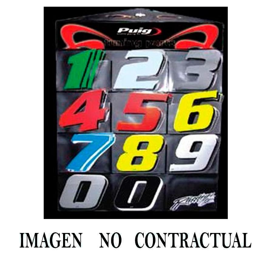 NUMERO PUIG 8 115MM. C/VERDE 5 UNIDADES 4261V