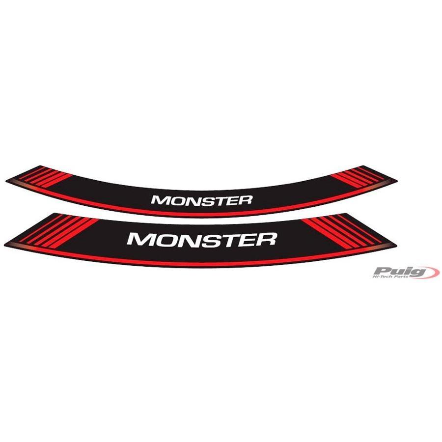 TIRAS ARCO RUEDA PUIG (8) MONSTER C/ROJO 5527R