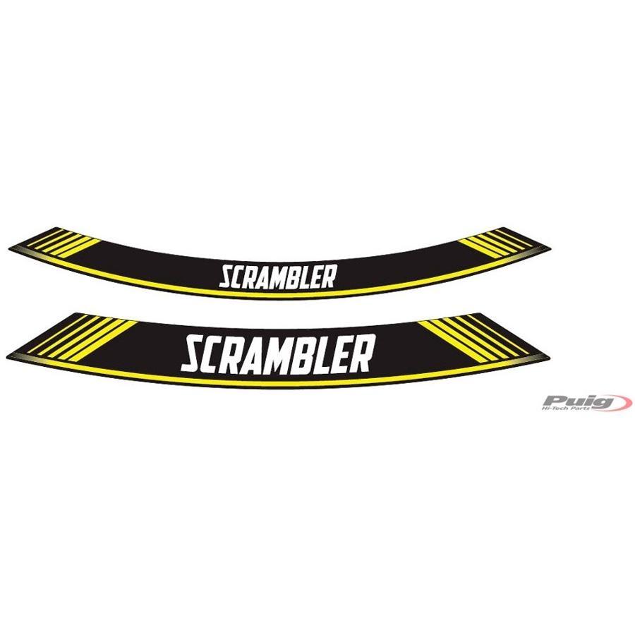 TIRAS ARCO RUEDA PUIG (8) SCRAMBLER C/AMARILLO 9134G