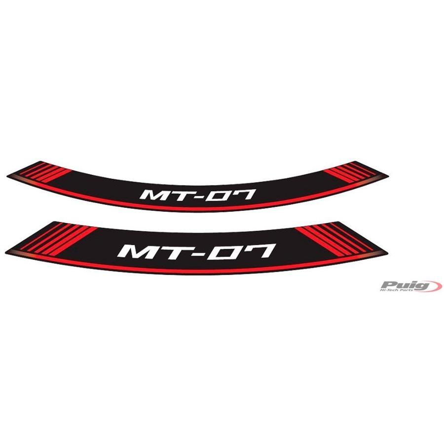 TIRAS ARCO RUEDA PUIG (8) MT-07 C/ROJO 9136R