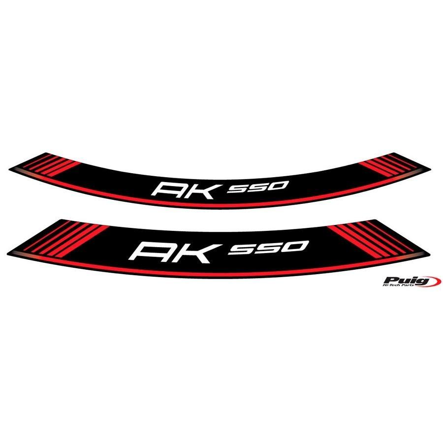 TIRAS ARCO RUEDA PUIG (8) KYMCO AK550 C/ROJO 9630R