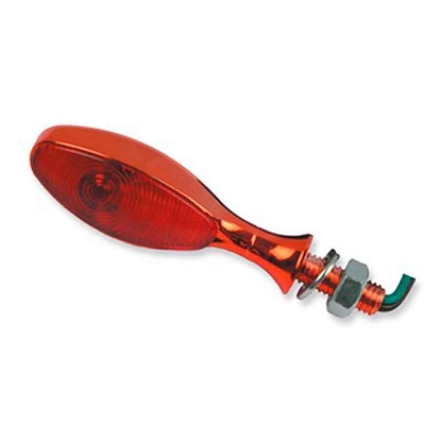 PILOTO INTERMITENTE V-PARTS MINI-OVOIDE. ROJO. C/AHUMADO 21W     4602