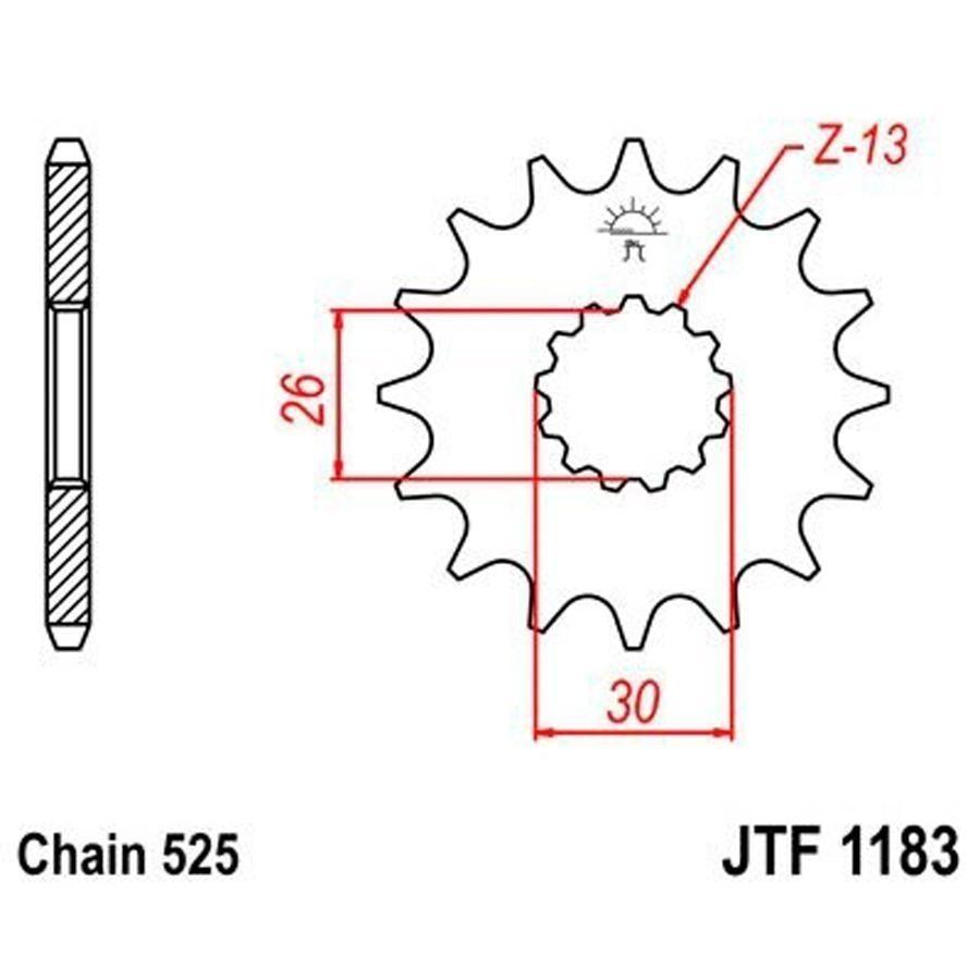 PIÑON JT 1183 16T 525