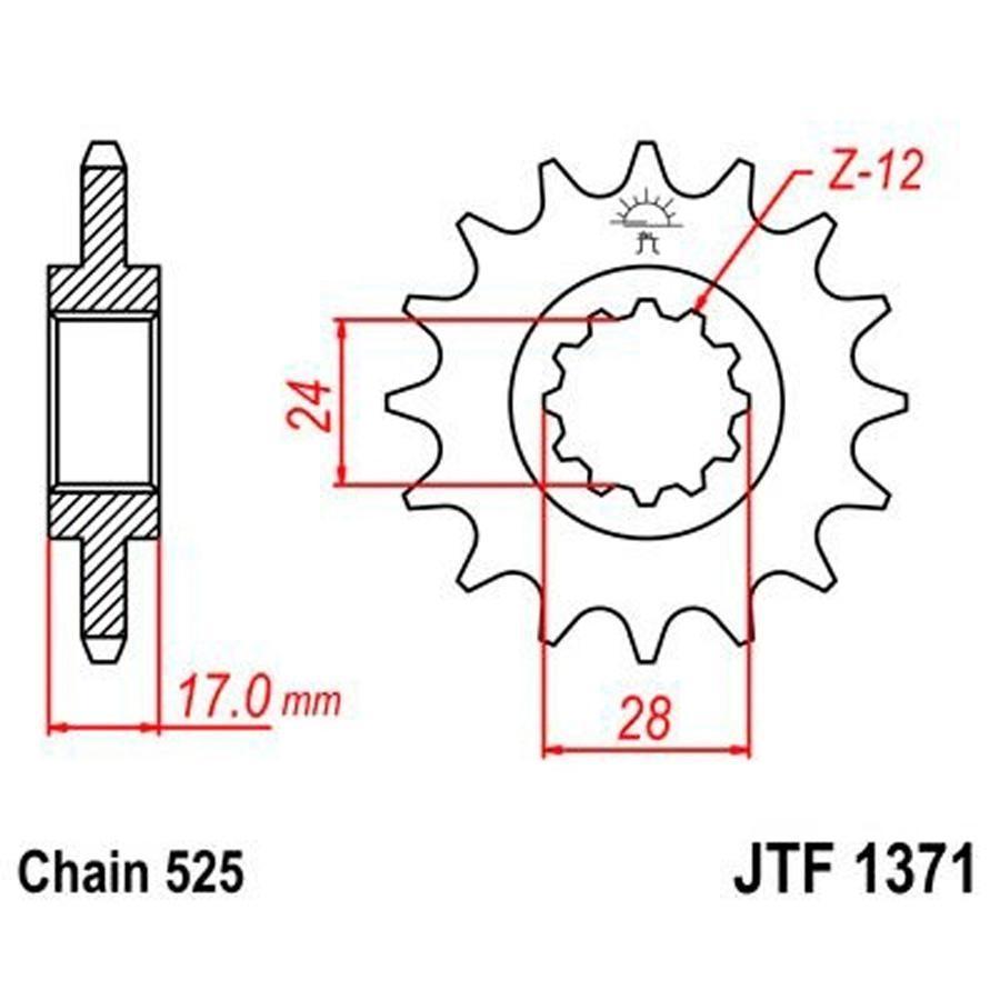PIÑON JT 1371 15T 525